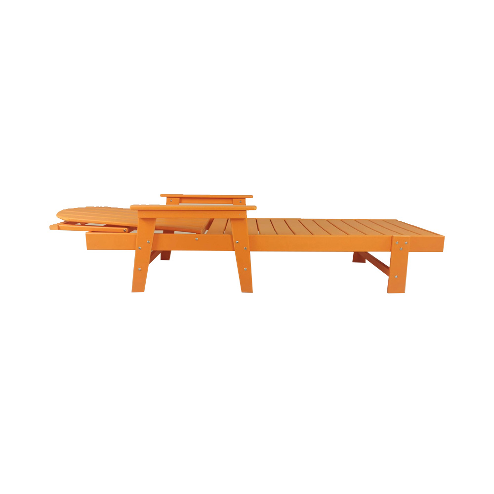 Oren CLM002 Luar Ruangan Kerusi Kolam Pantai Klasik - Bahan HDPE Anti-Kakisan Boleh Dikitar Semula
