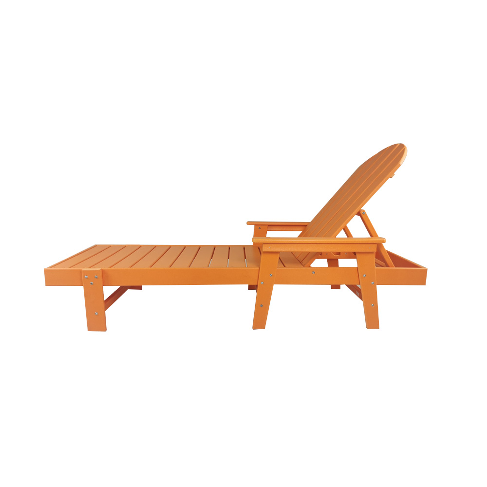 Oren CLM002 Luar Ruangan Kerusi Kolam Pantai Klasik - Bahan HDPE Anti-Kakisan Boleh Dikitar Semula