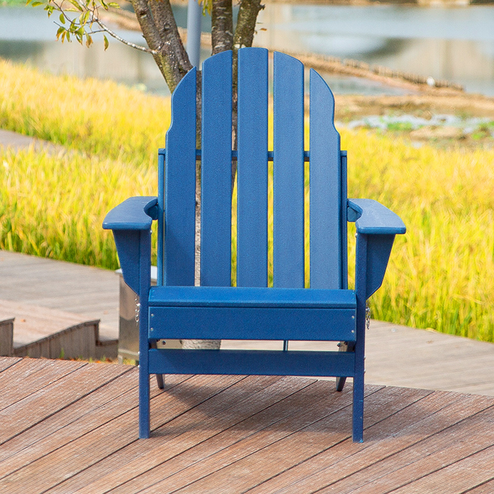 ADM009 Kerusi Adirondack Boleh Lipat Desa - Kerusi Lipat HDPE Luaran