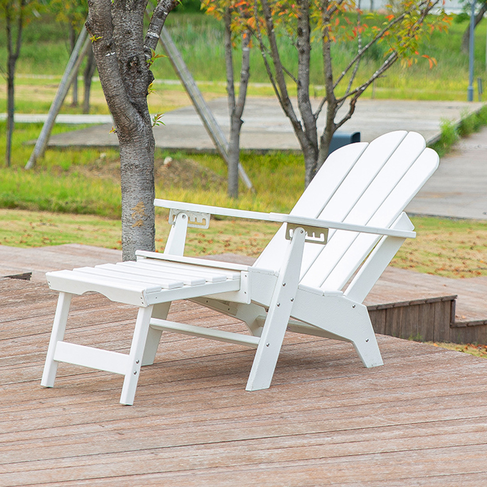 ADM006 Beach Leisure HDPE Adirondack Kerusi-Kerusi Tarik Kerusi Kerusi Luar