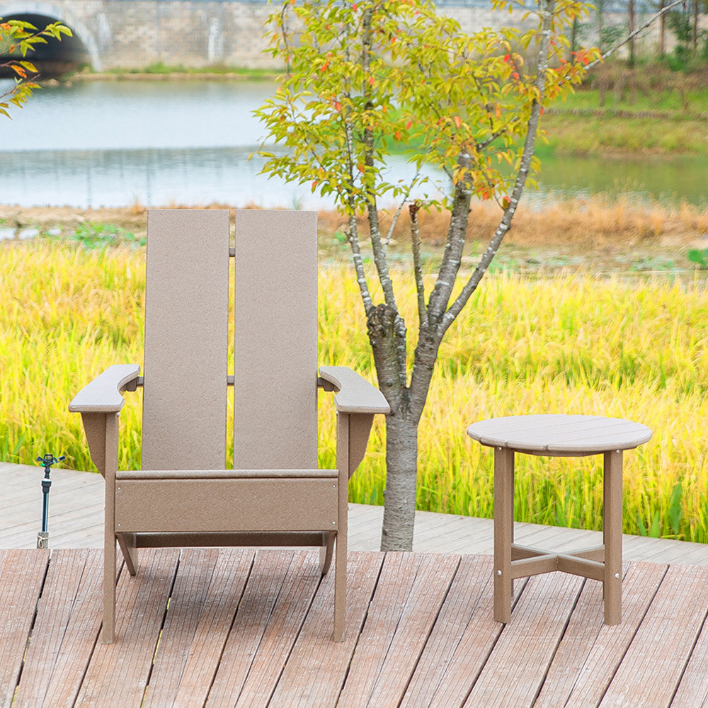 ADS207 Patio Garden Deck Lawn Chair Kerusi HDPE Adirondack