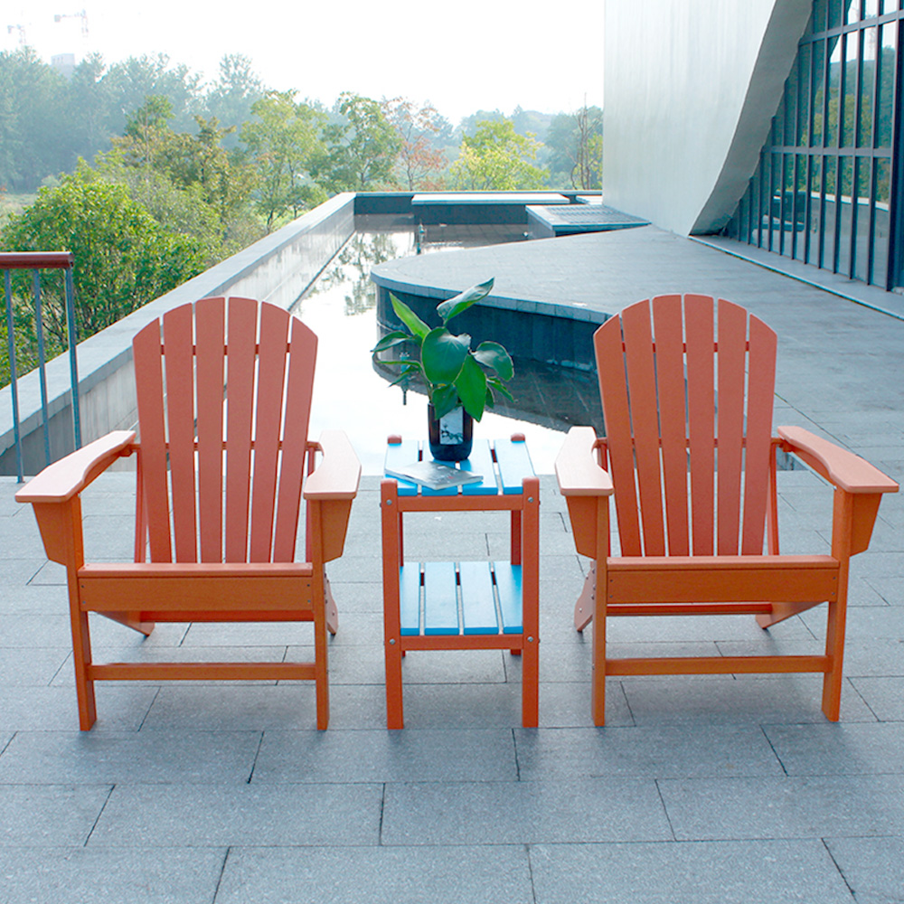 ADS302 Kerusi Adirondack HDPE Berbilang Anjakan Fungsi Boleh Laras