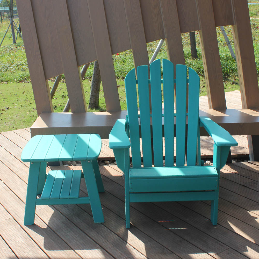 ADS203 Kerusi Adirondack HDPE Bahan Semua cuaca